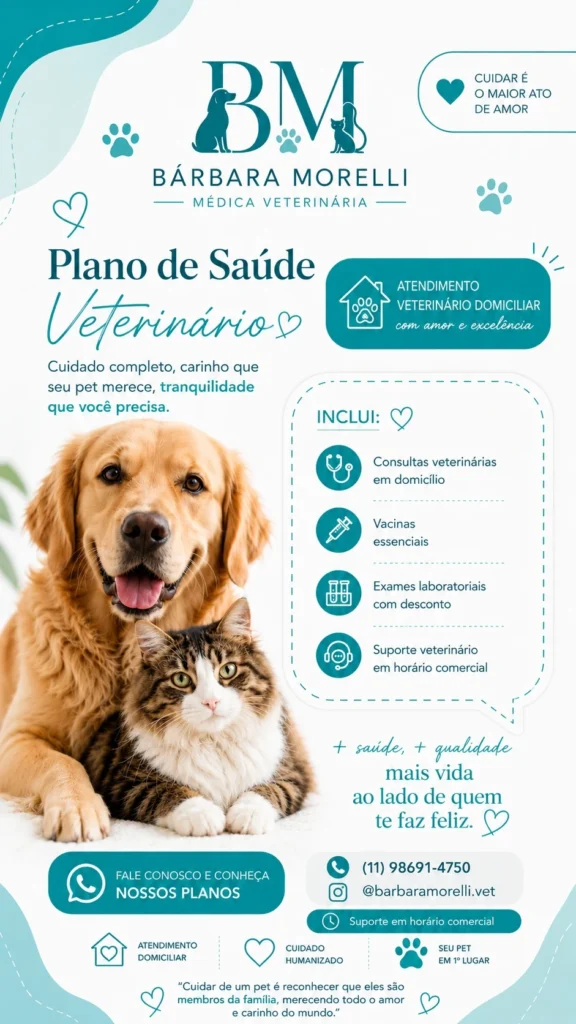 Bárbara Morelli – Veterinária Domiciliar