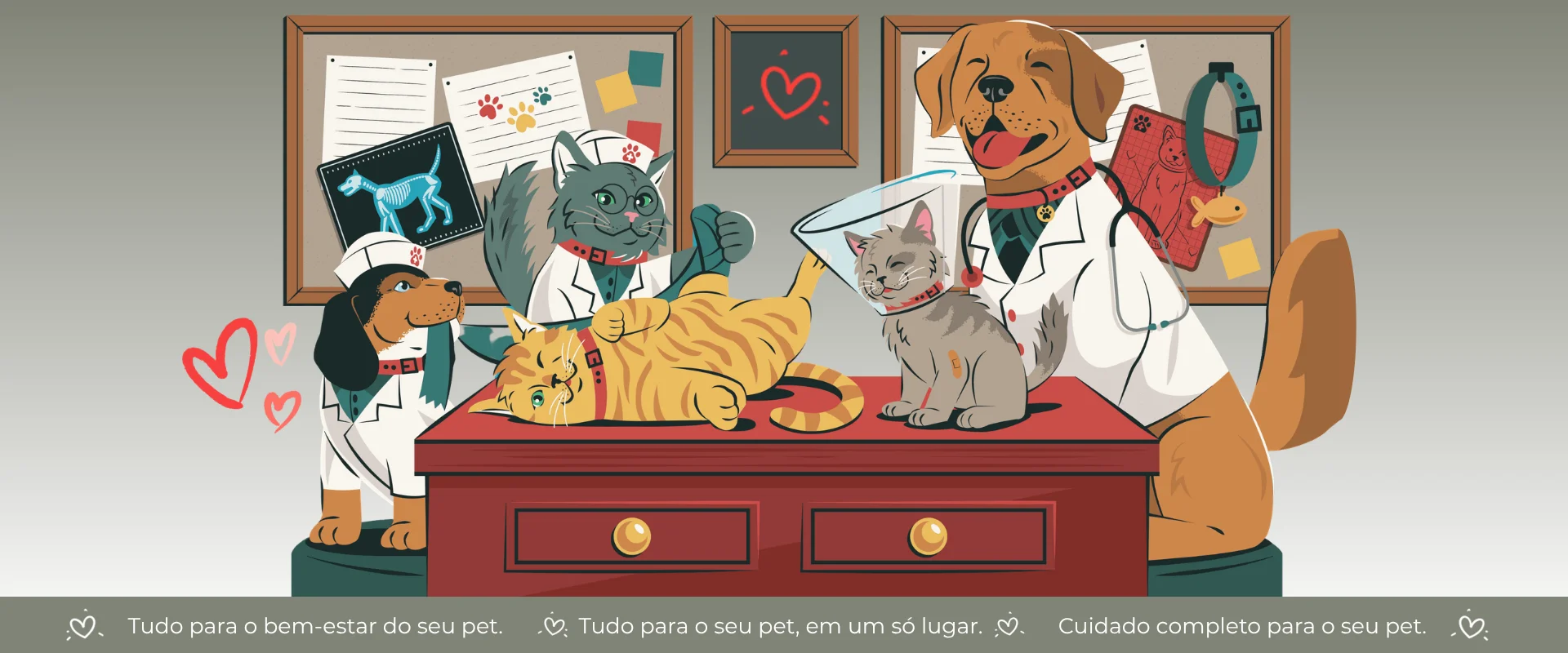 Atendimento Veterinário no conforto da sua Casa.